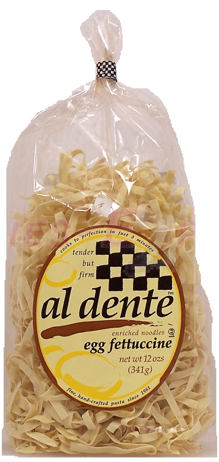 Al Dente&nbsp;Tender But Firm&nbsp;enriched noodles egg fettuccine Full-Size Picture